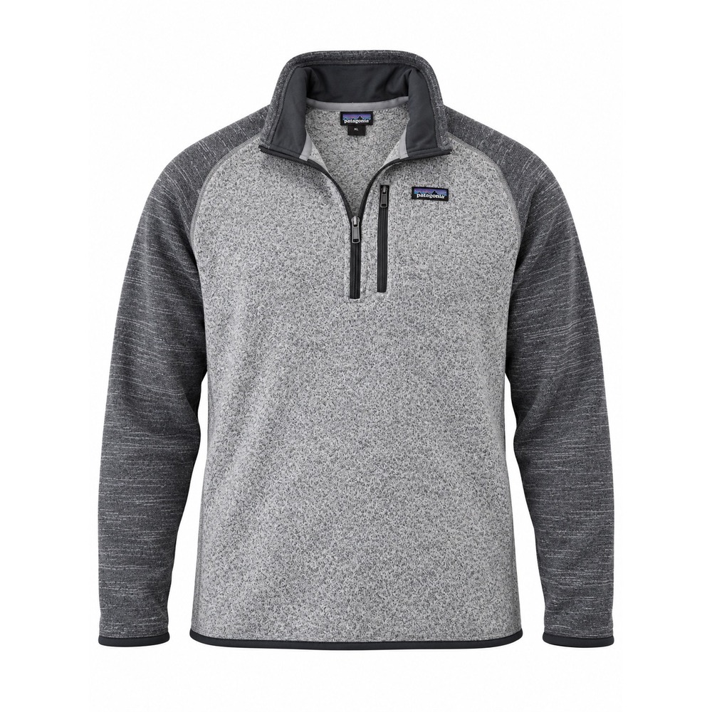 Patagonia Better Sweater 1/4 Zip Fleece Pullover Mens XL Grey